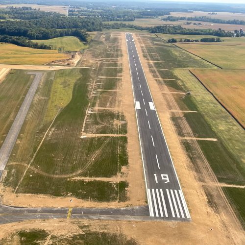 Greensburg Municipal Airport New Runway 1-19